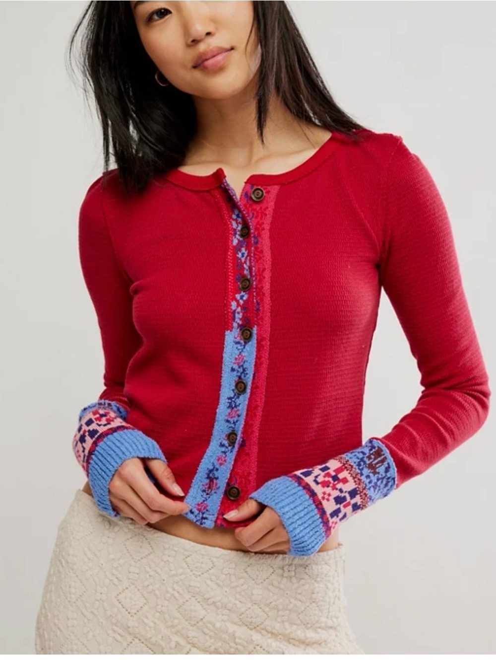 We The Free Noa Cardigan Xsmall